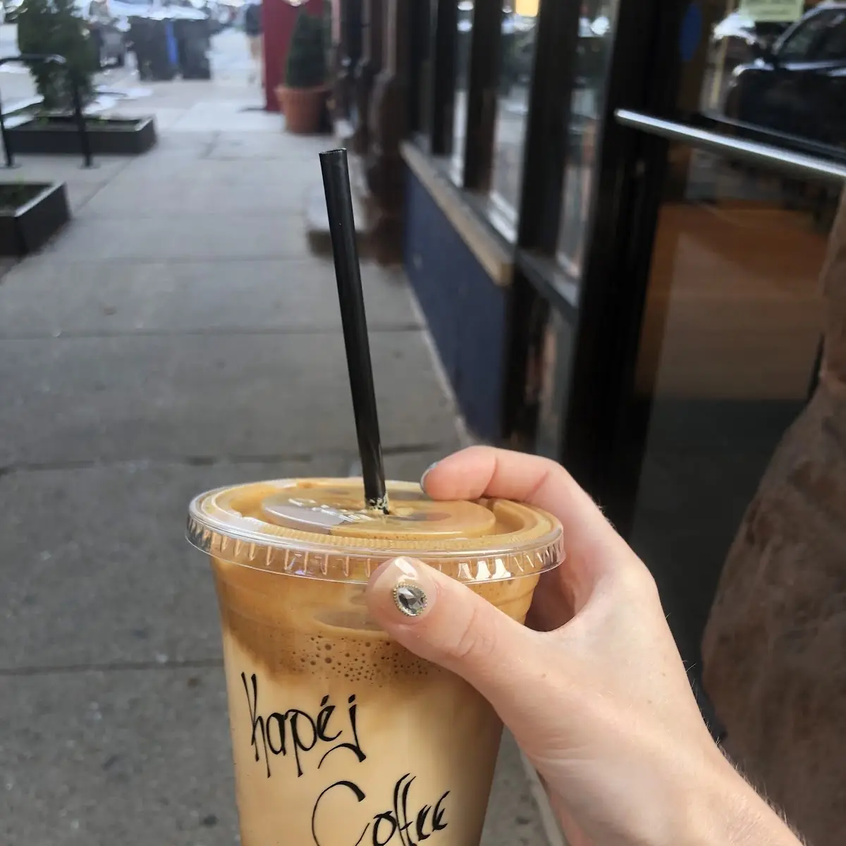 Iced Vanilla Latte