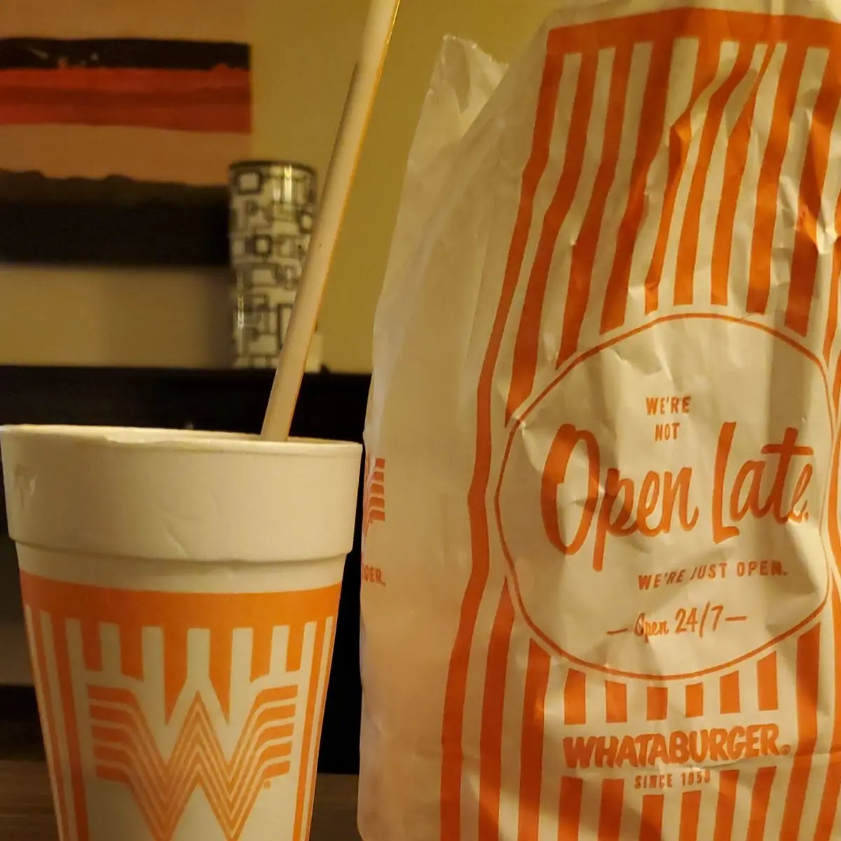 Chocolate Milkshake and Fries