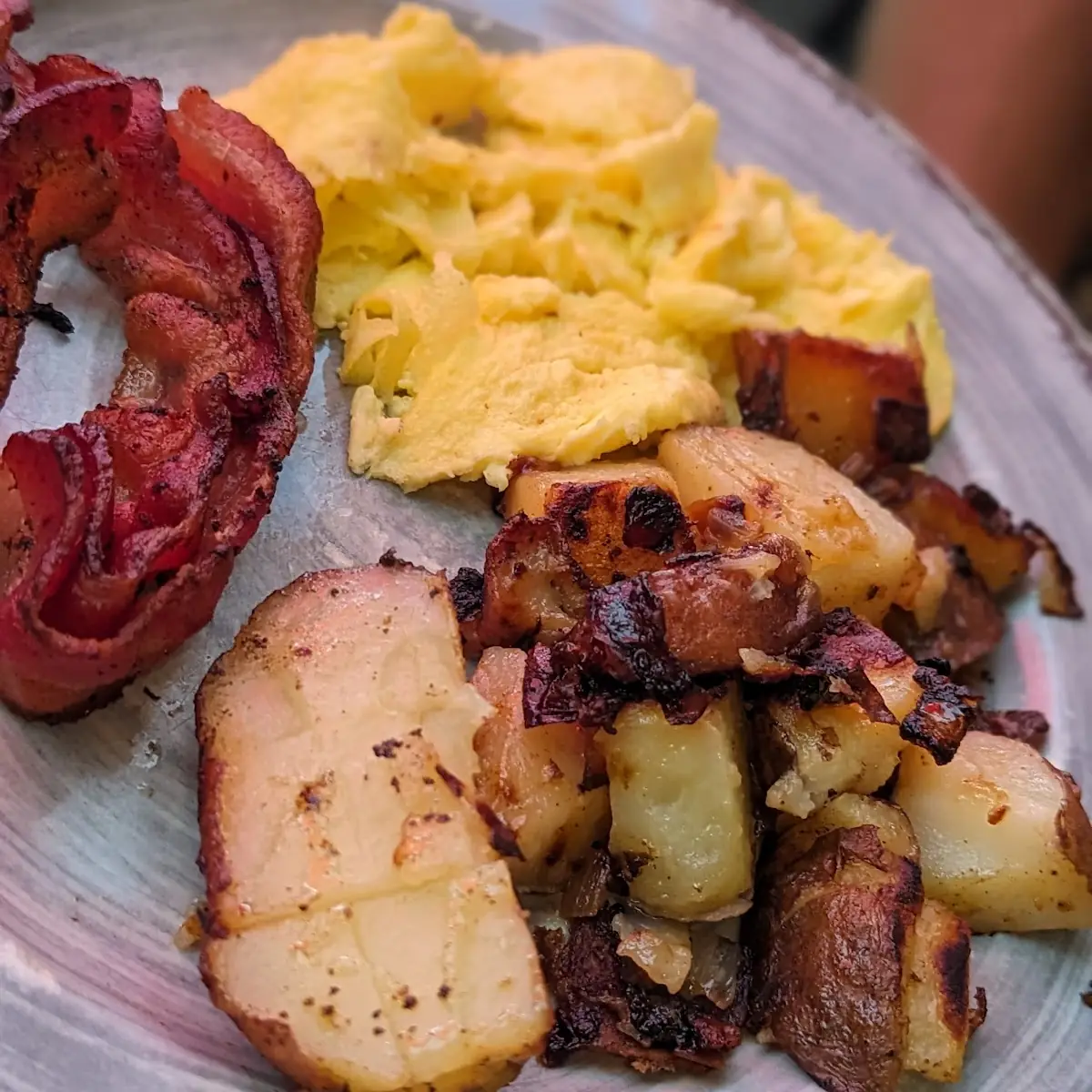 Scrambled Eggs & Bacon