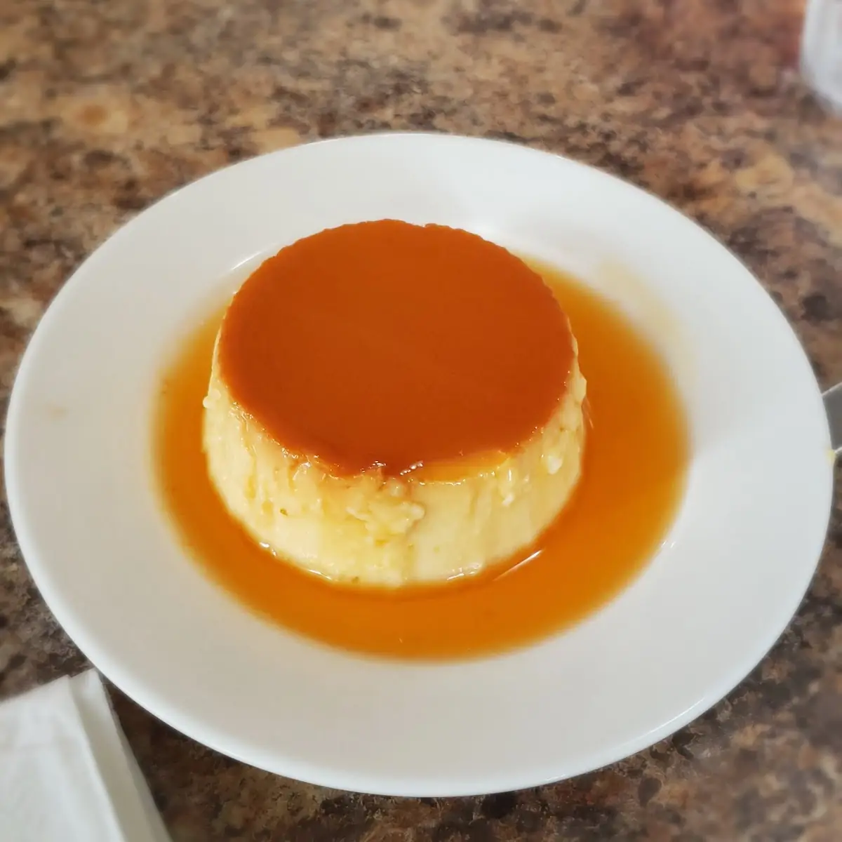 Frangelico Flan Casero