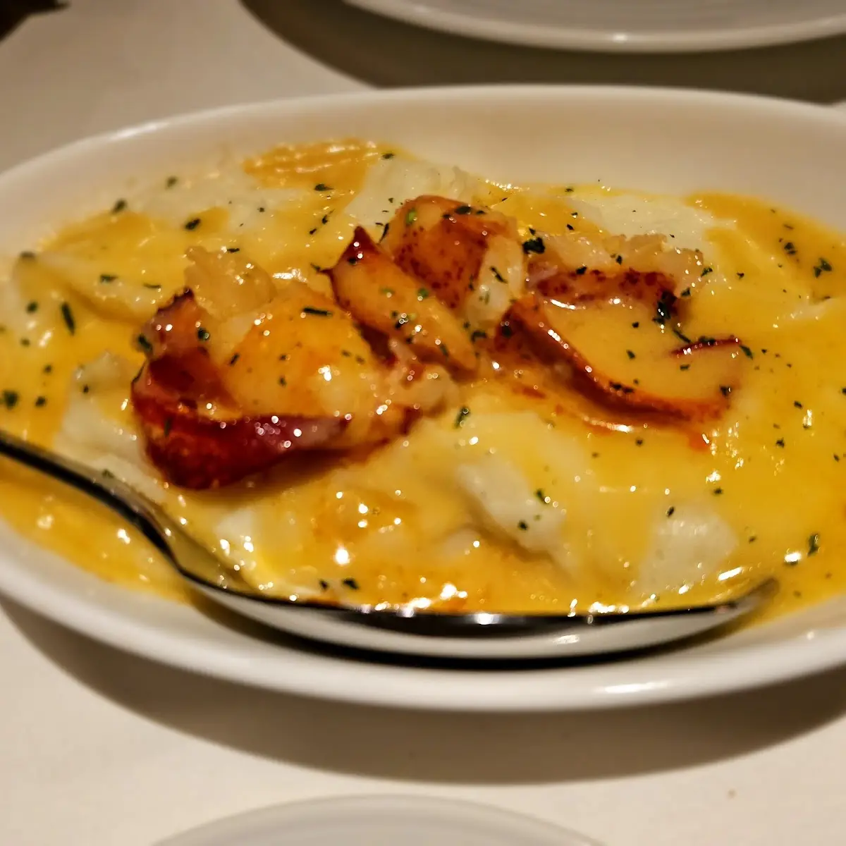 Butter Poached Lobster Mashed Potatoes
