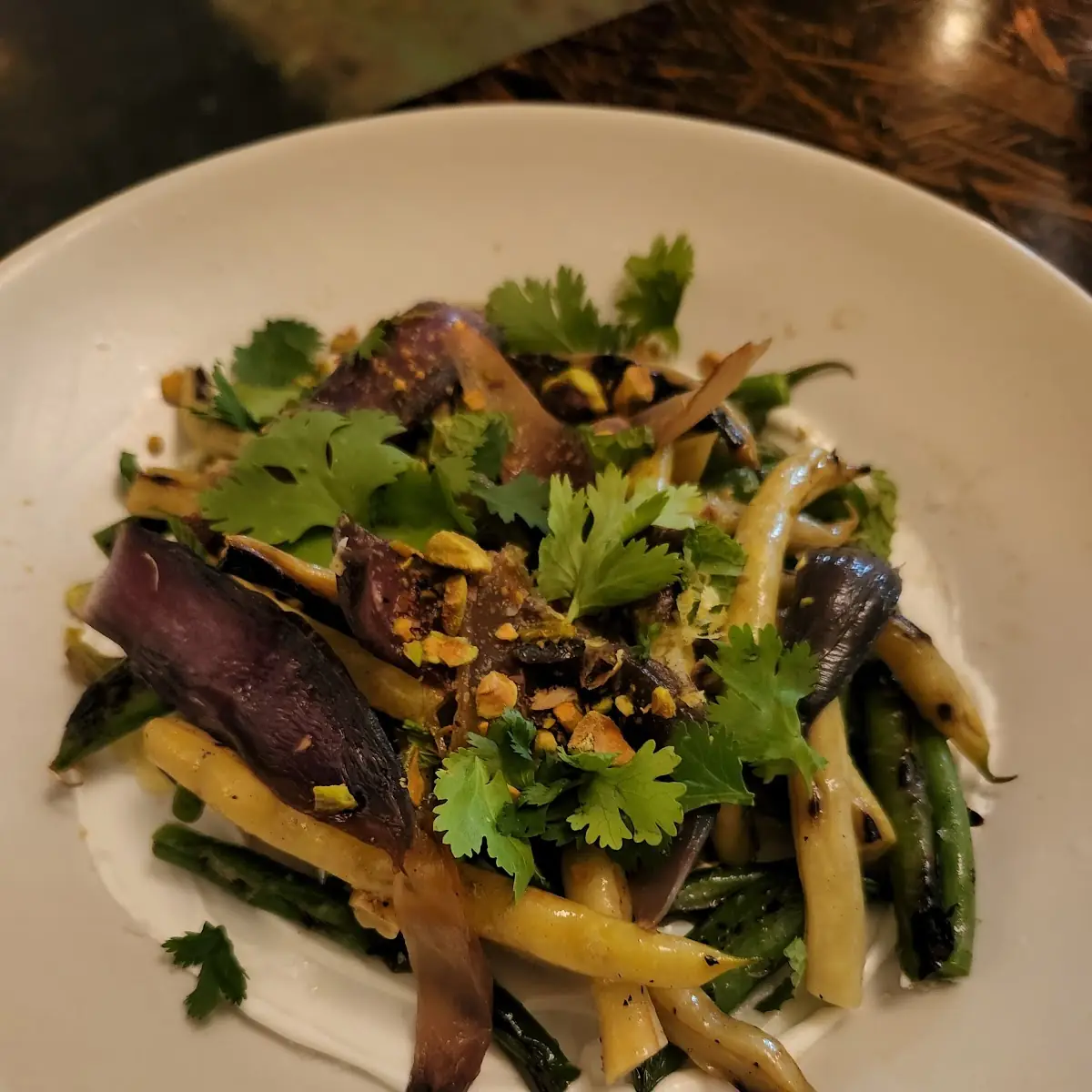 Fire Roasted Eggplant Agrodolce