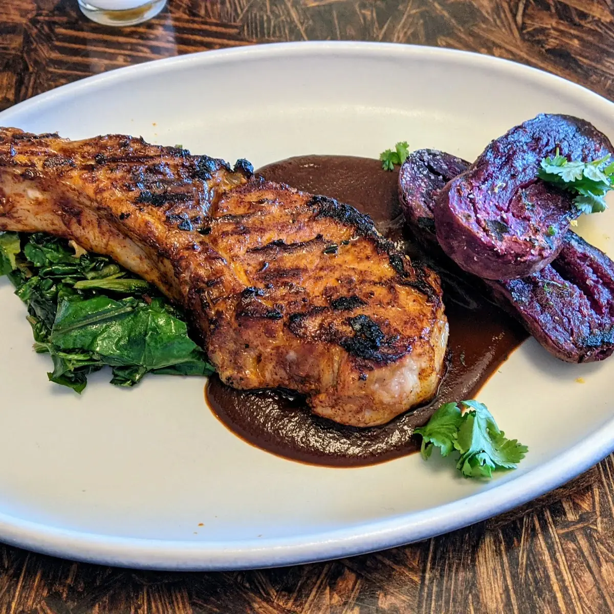Mesquite Grilled Pork Chop