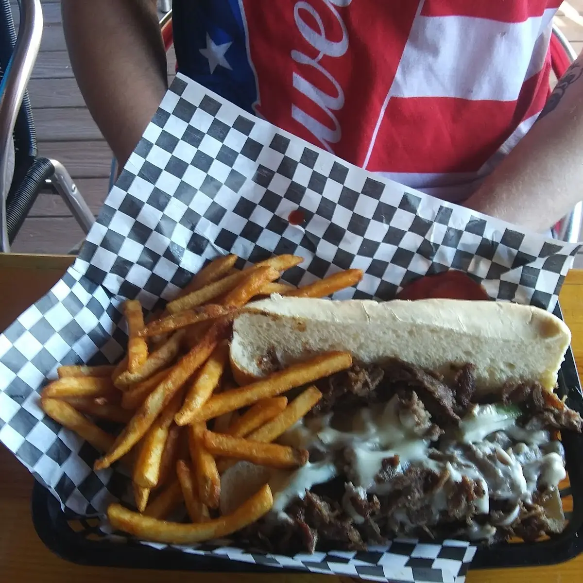 Philly Cheese Steak Sandwich