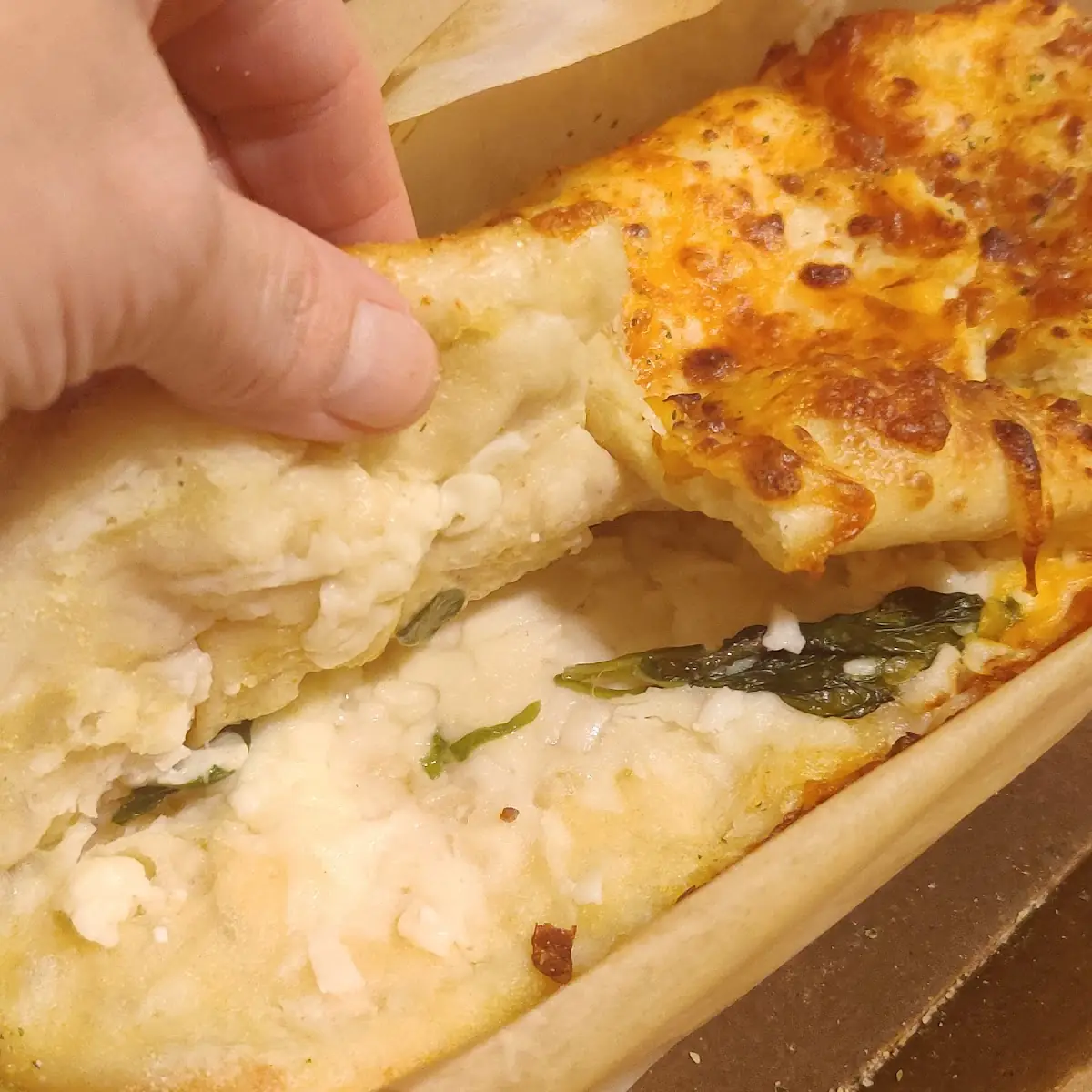 Feta Cheese and Spinach