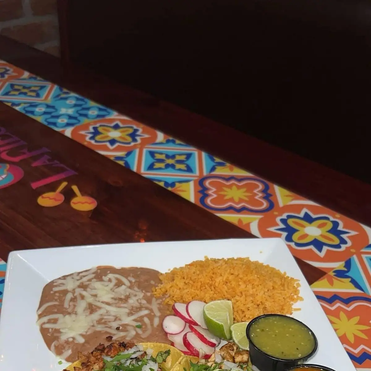 Taco and Enchilada Meal