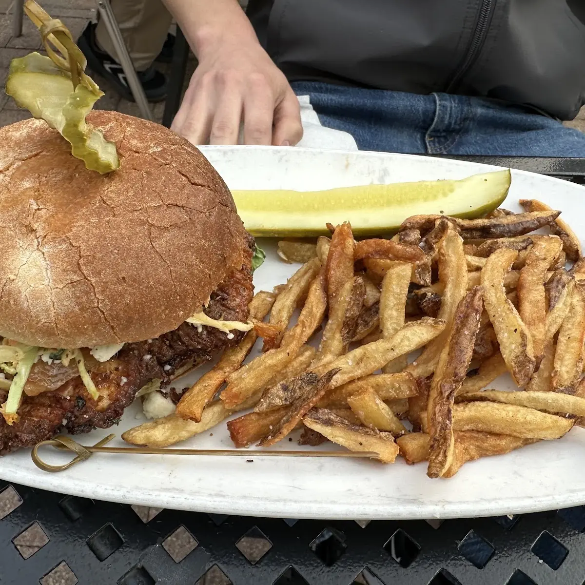 Hot Fried Chicken Sandwich