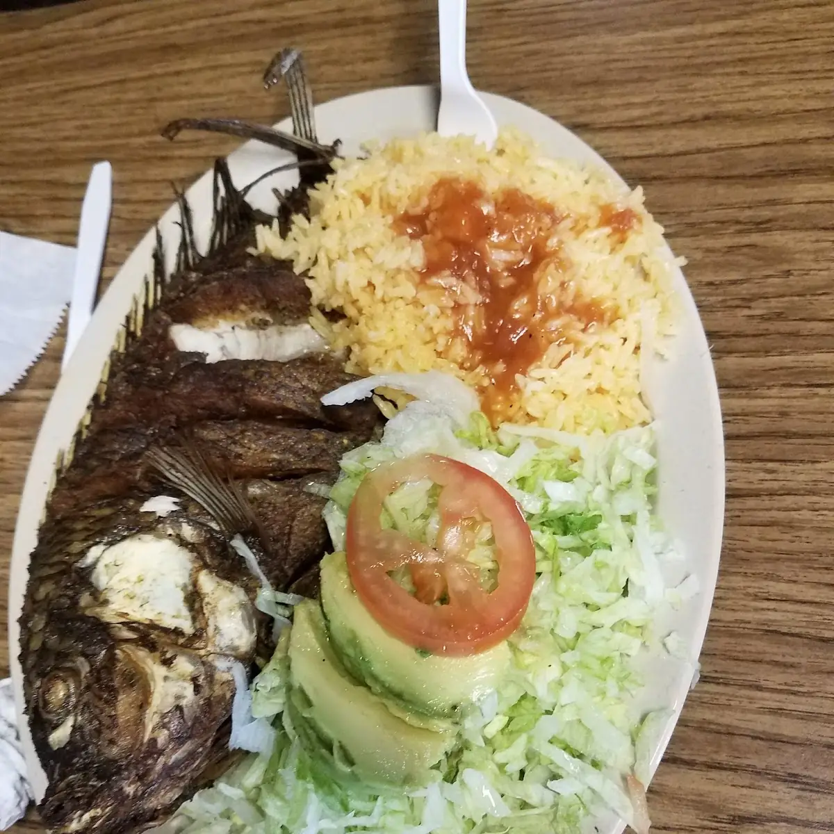 Fried Tilapia
