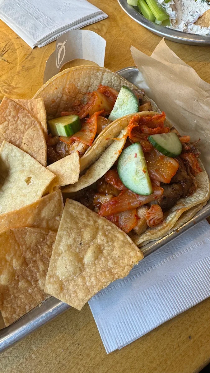 Korean Pork Belly Tacos