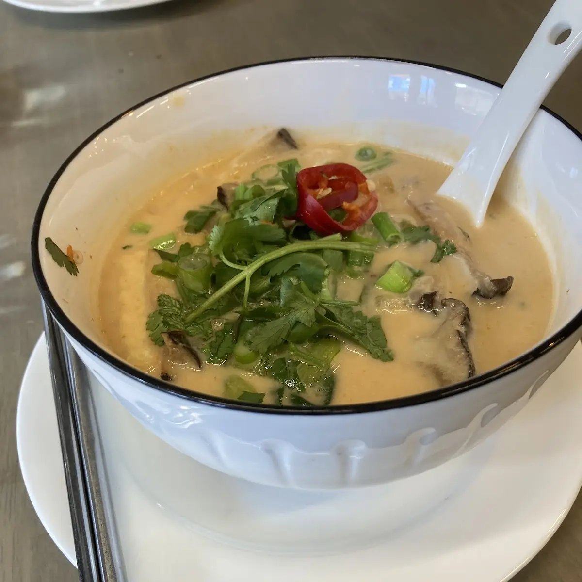 Laksa Noodle Soup with Tofu
