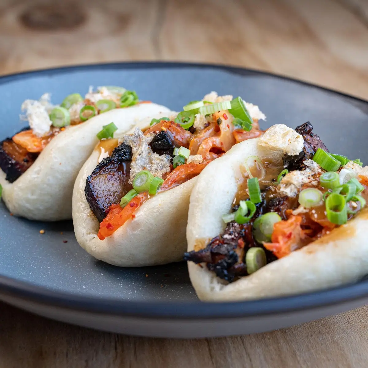 Crispy Chicken Bao Buns