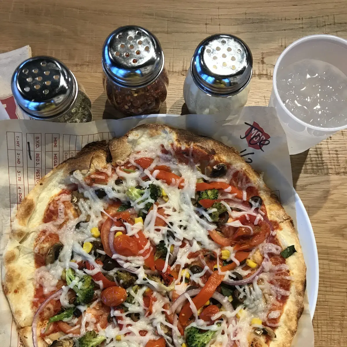 Pizza with Vegan Cheese