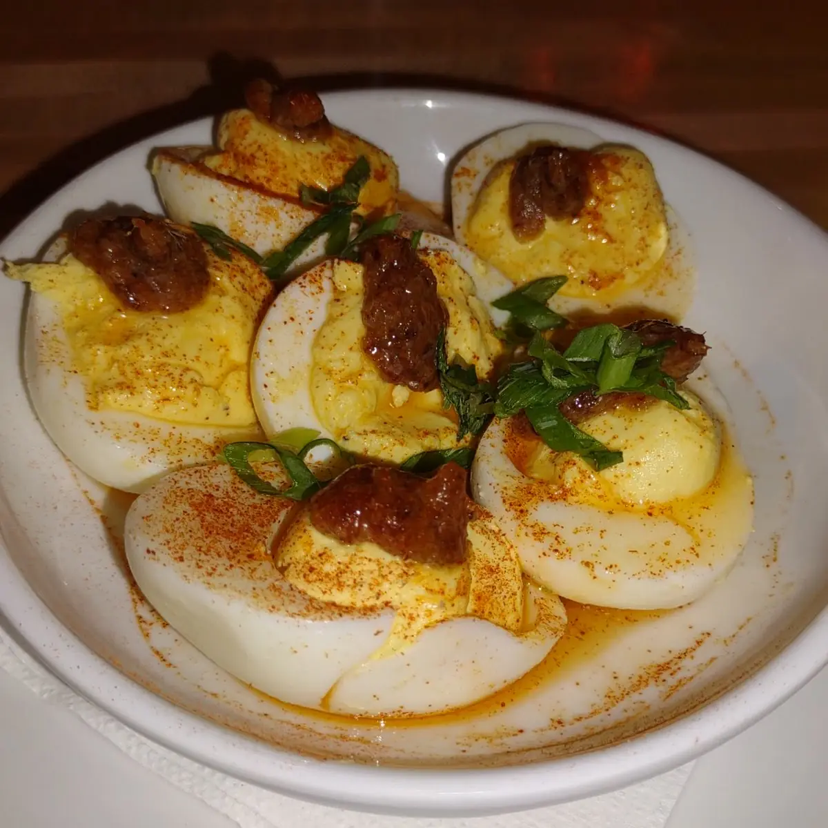 Deviled Egg Toast