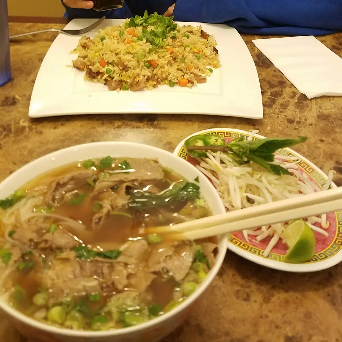 Pho 8 with Well Done Brisket