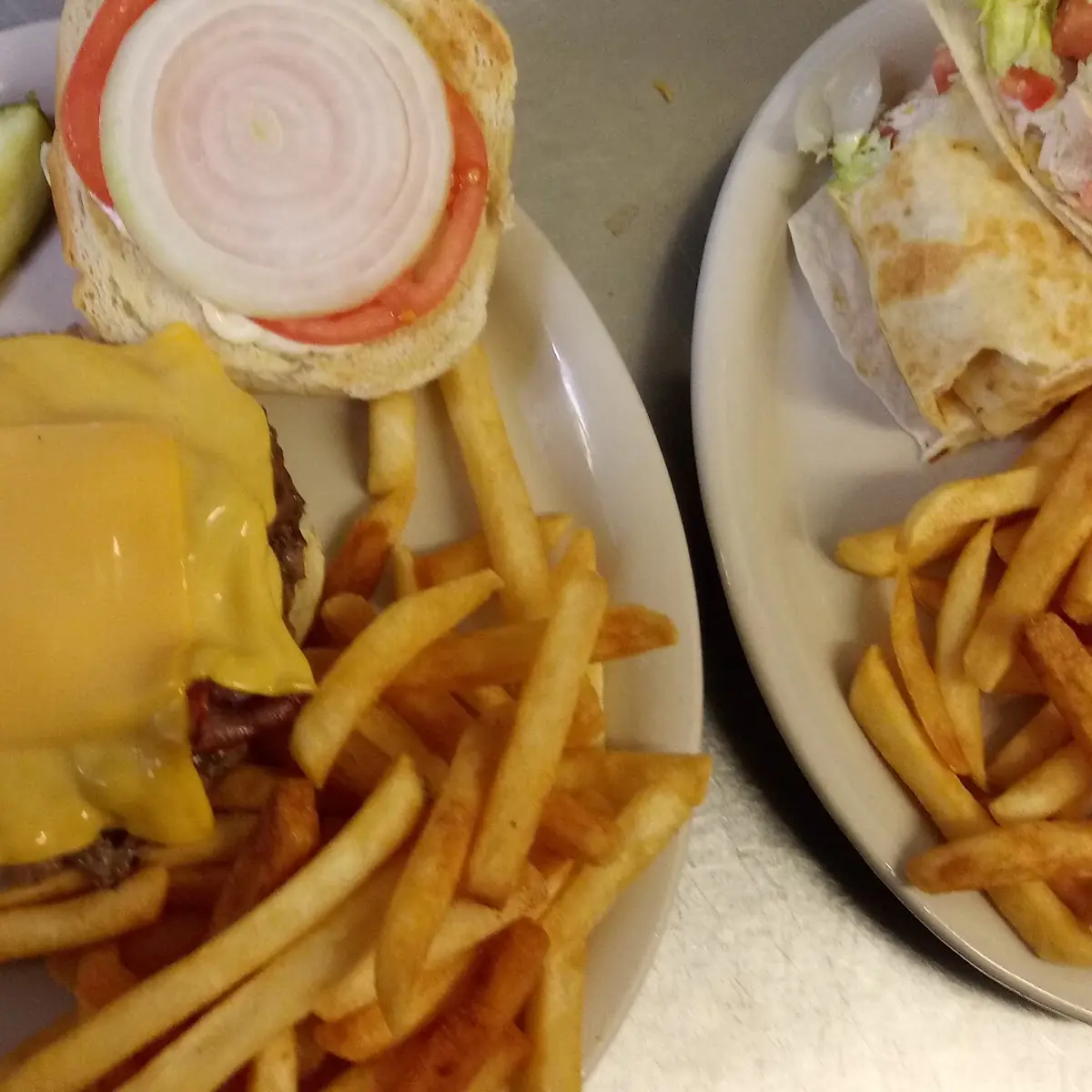 Burger Chicken Wrap