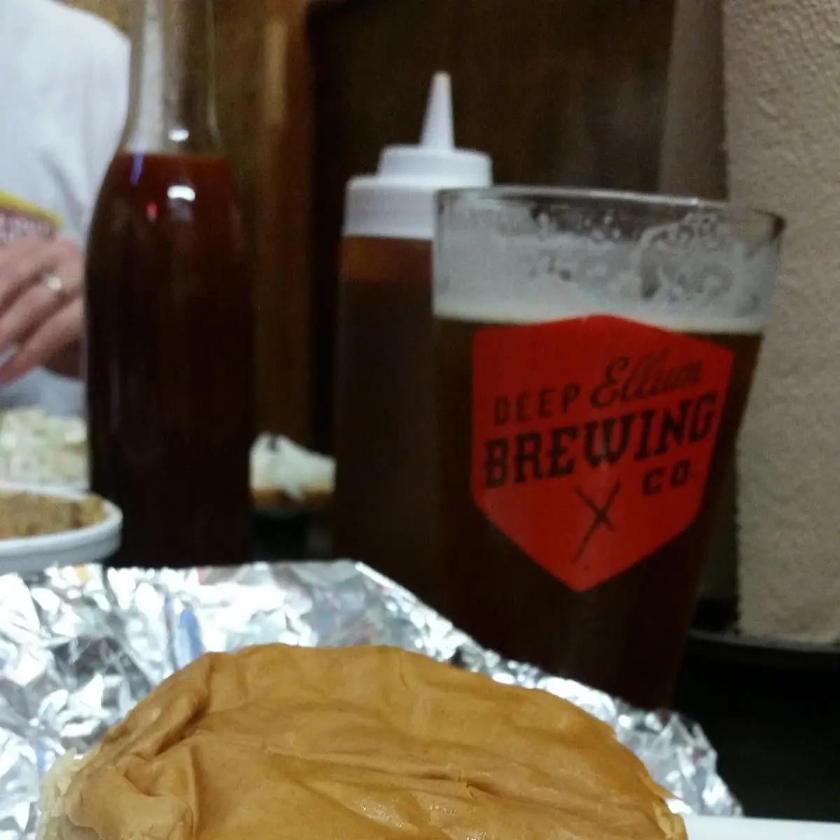 Chopped Brisket Sandwich