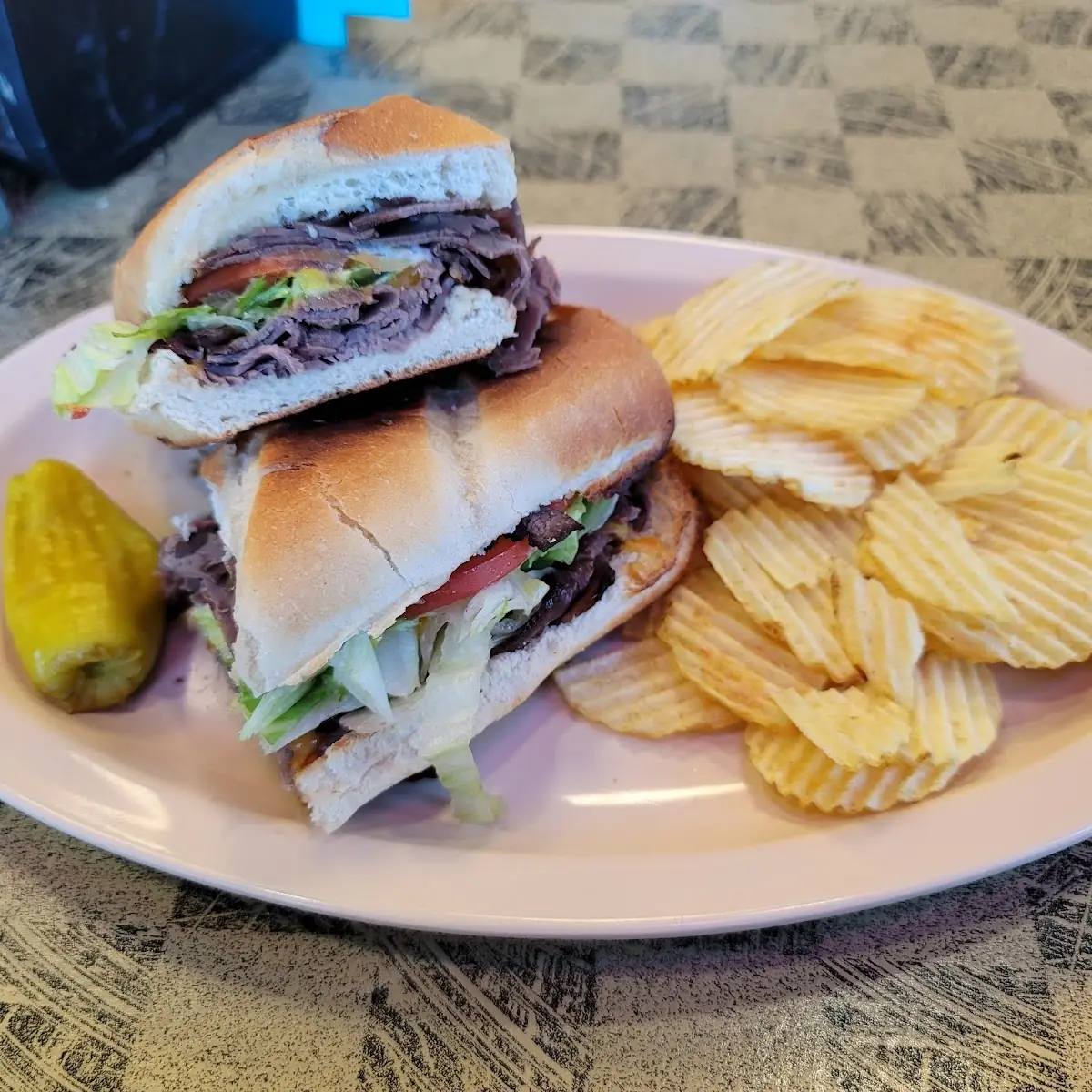 Roast Beef and Cheese