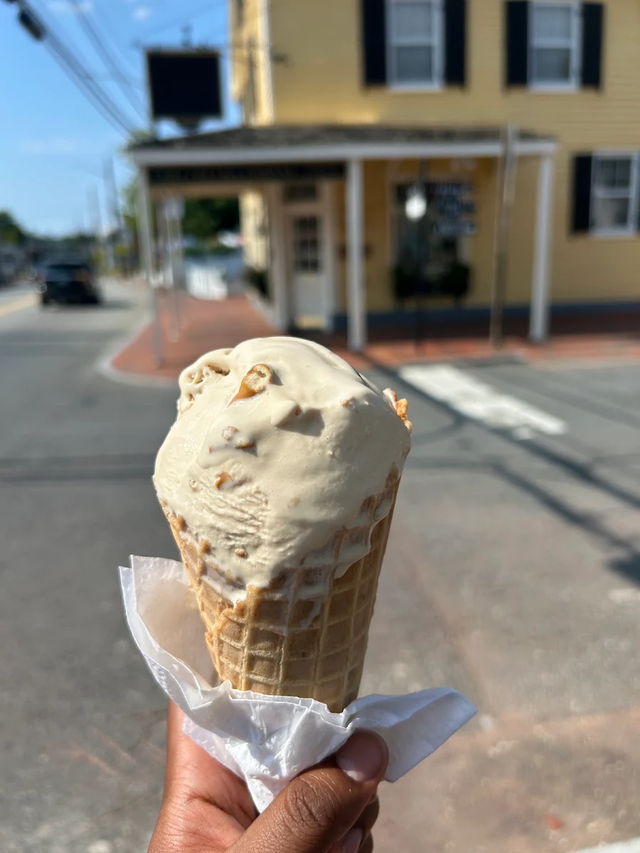 Salted Caramel Ice Cream Cone