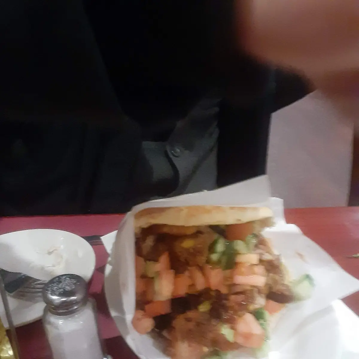 Shawarma Over Hummus