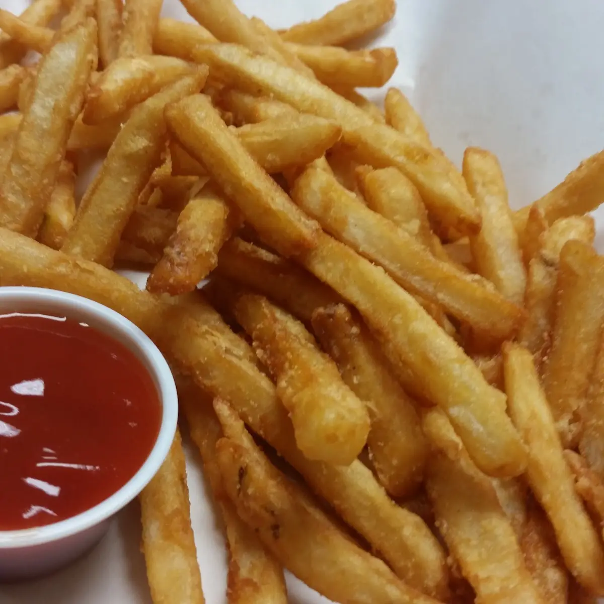 French Fries with Ketchup