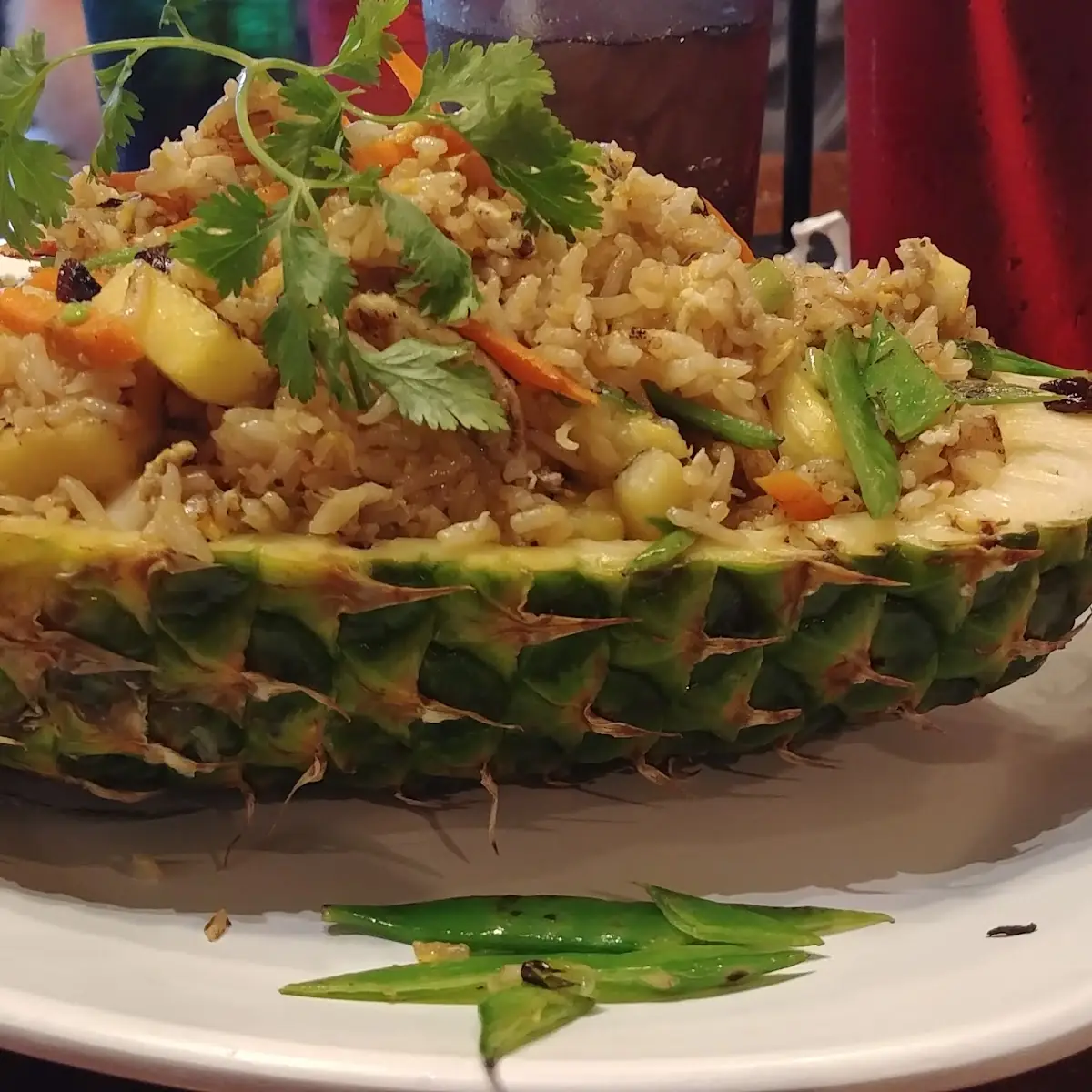 Pineapple Fried Rice with Chicken
