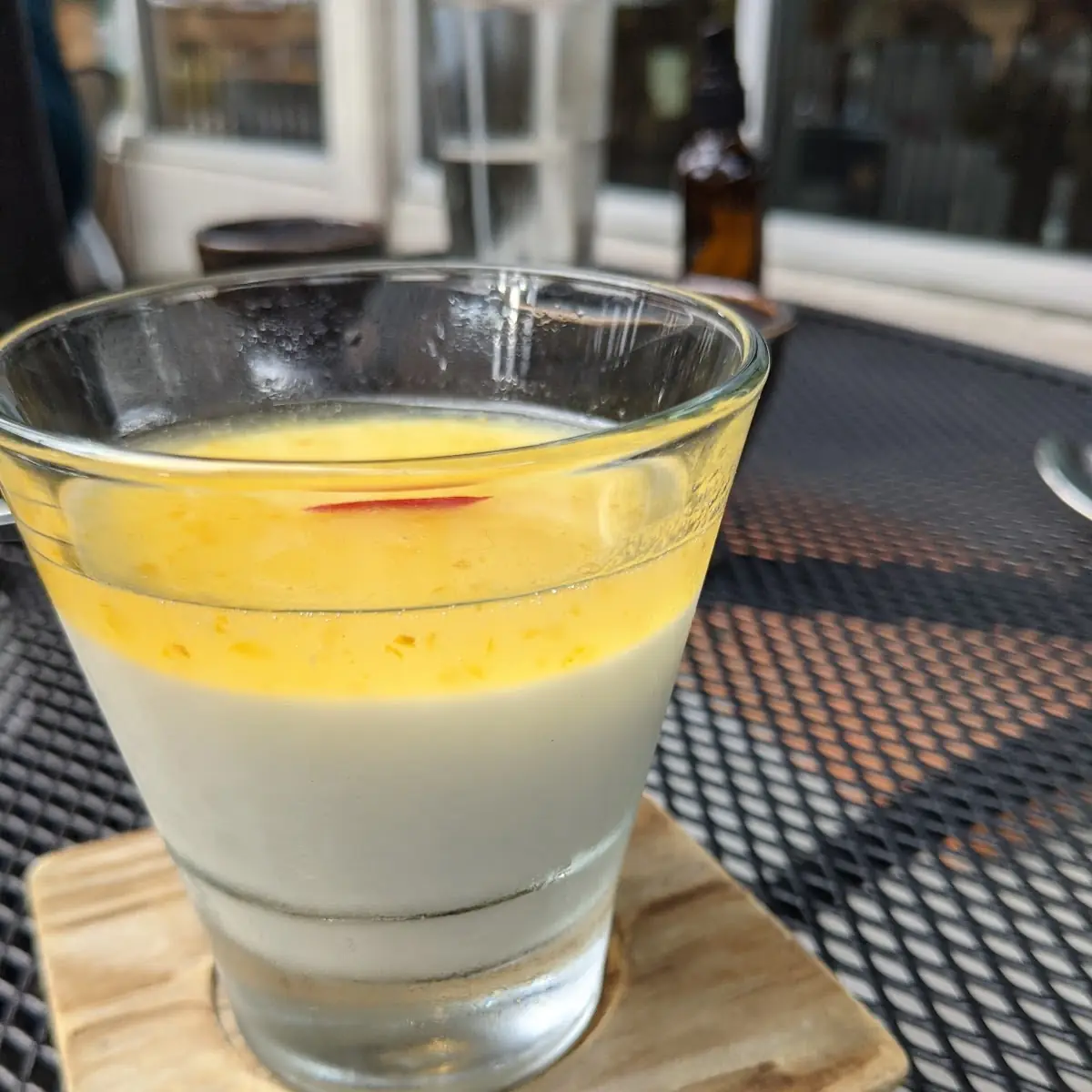 Yuzu Yogurt Panna Cotta