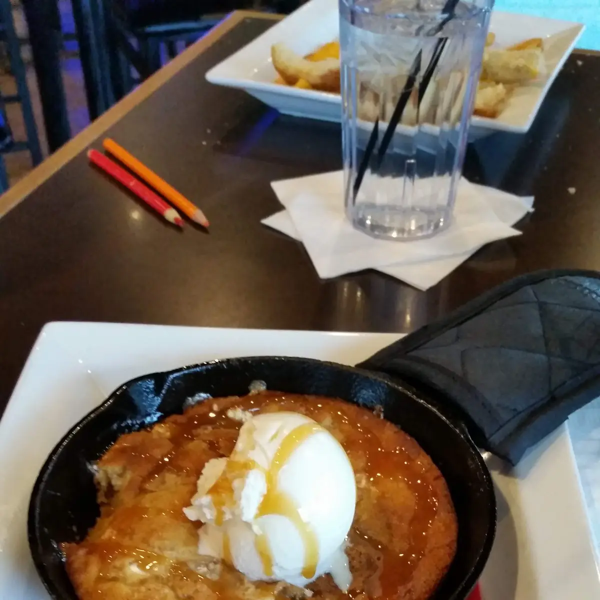 Salted Caramel Brownie a La Mode