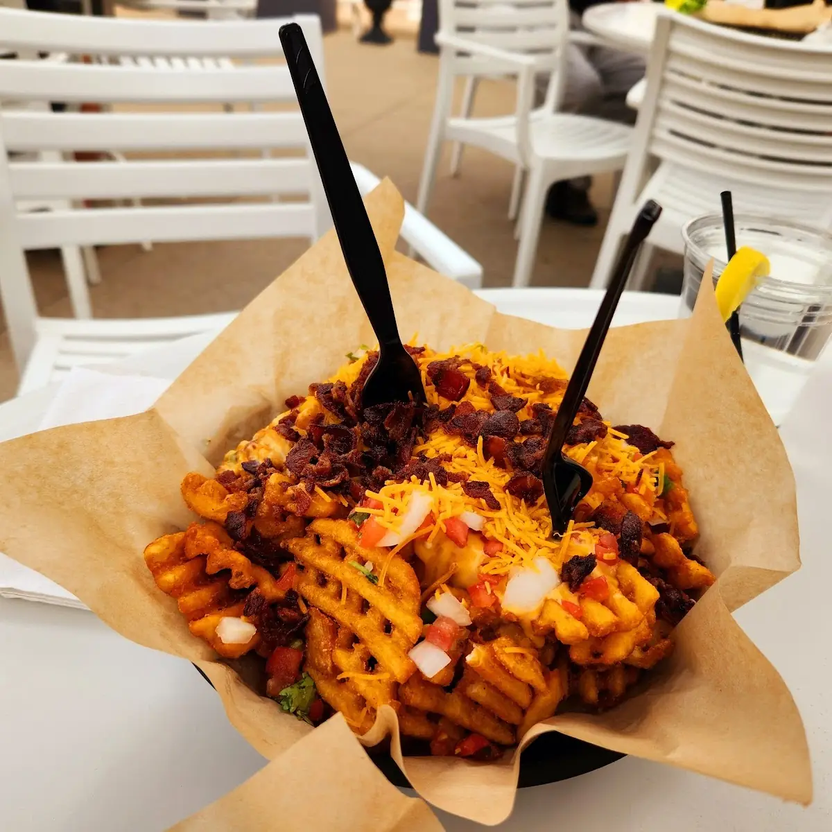 AG BBQ Cheese Fries