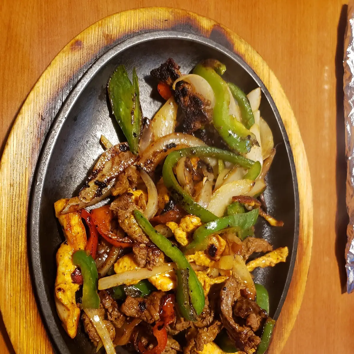 Chicken and Steak Fajitas