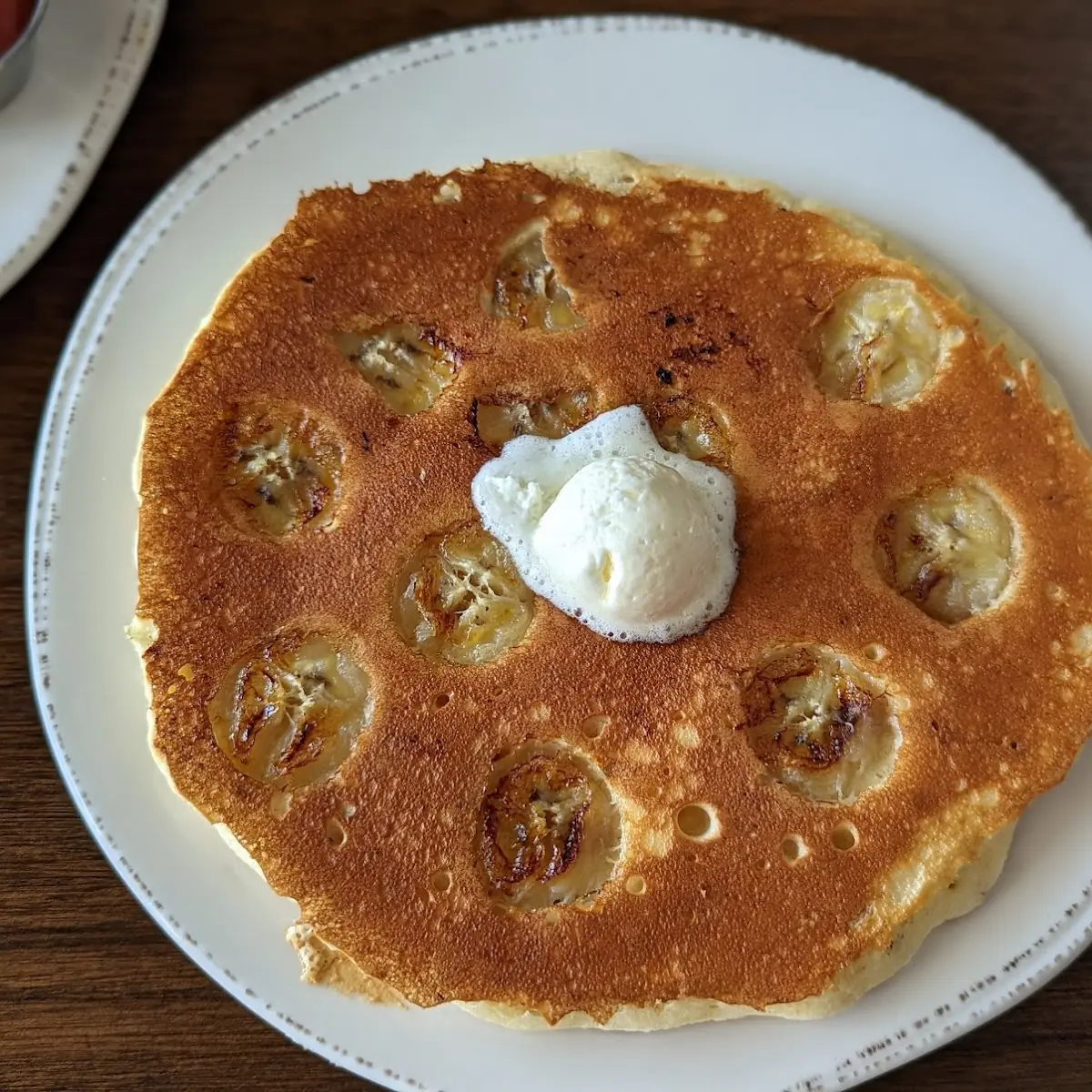 Cinnamon Chip Pancake Breakfast