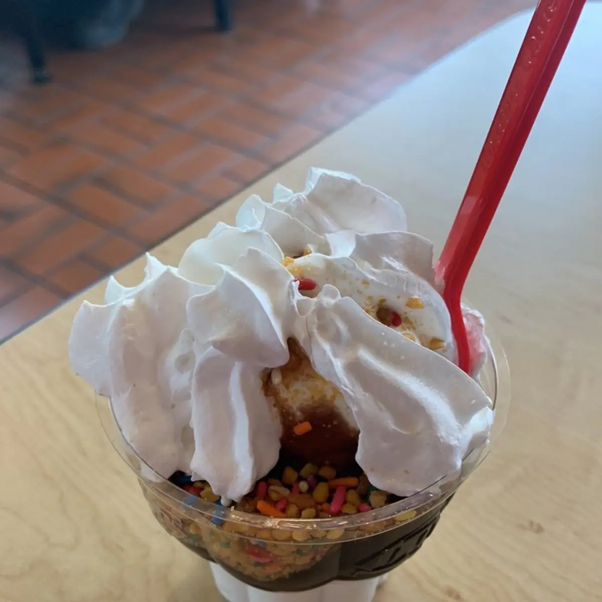 Small Sundae with Hot Fudge
