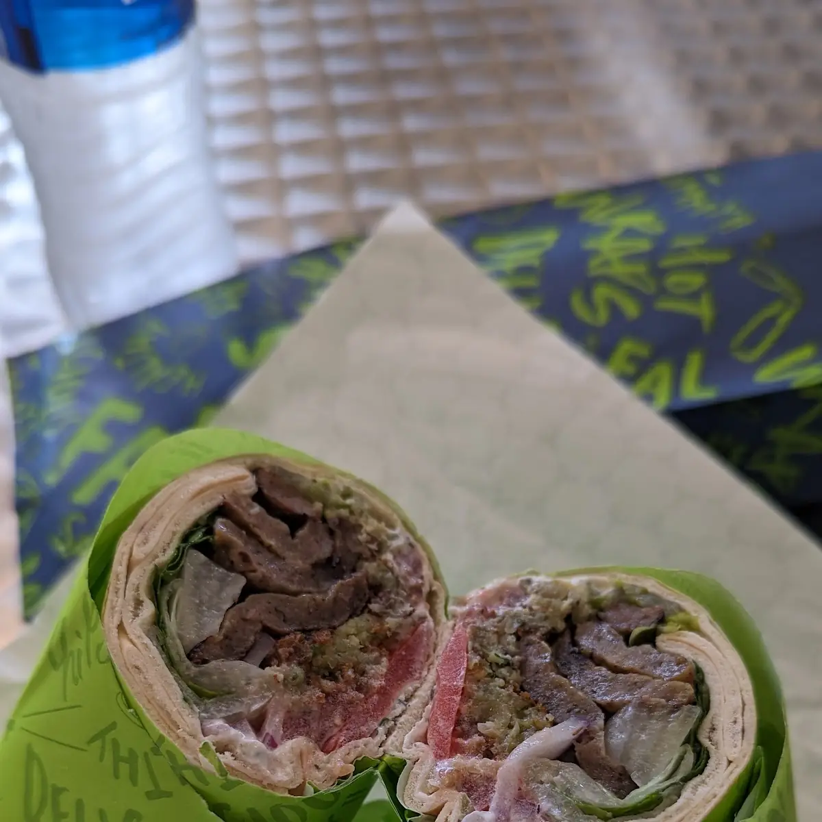Gyro Falafel Wrap