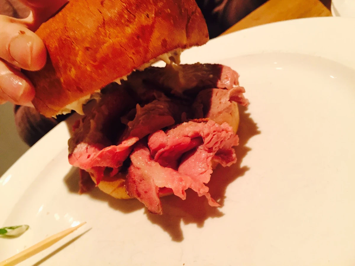 Prime Rib Sandwich