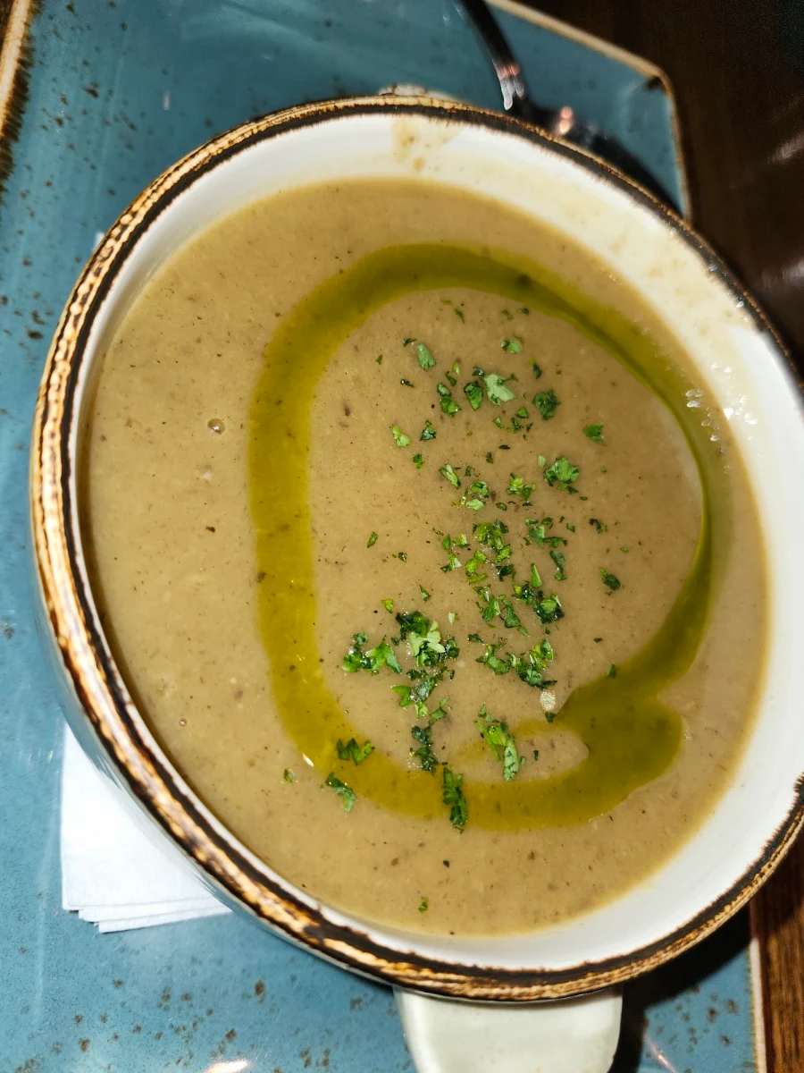 Roasted Mushroom Soup