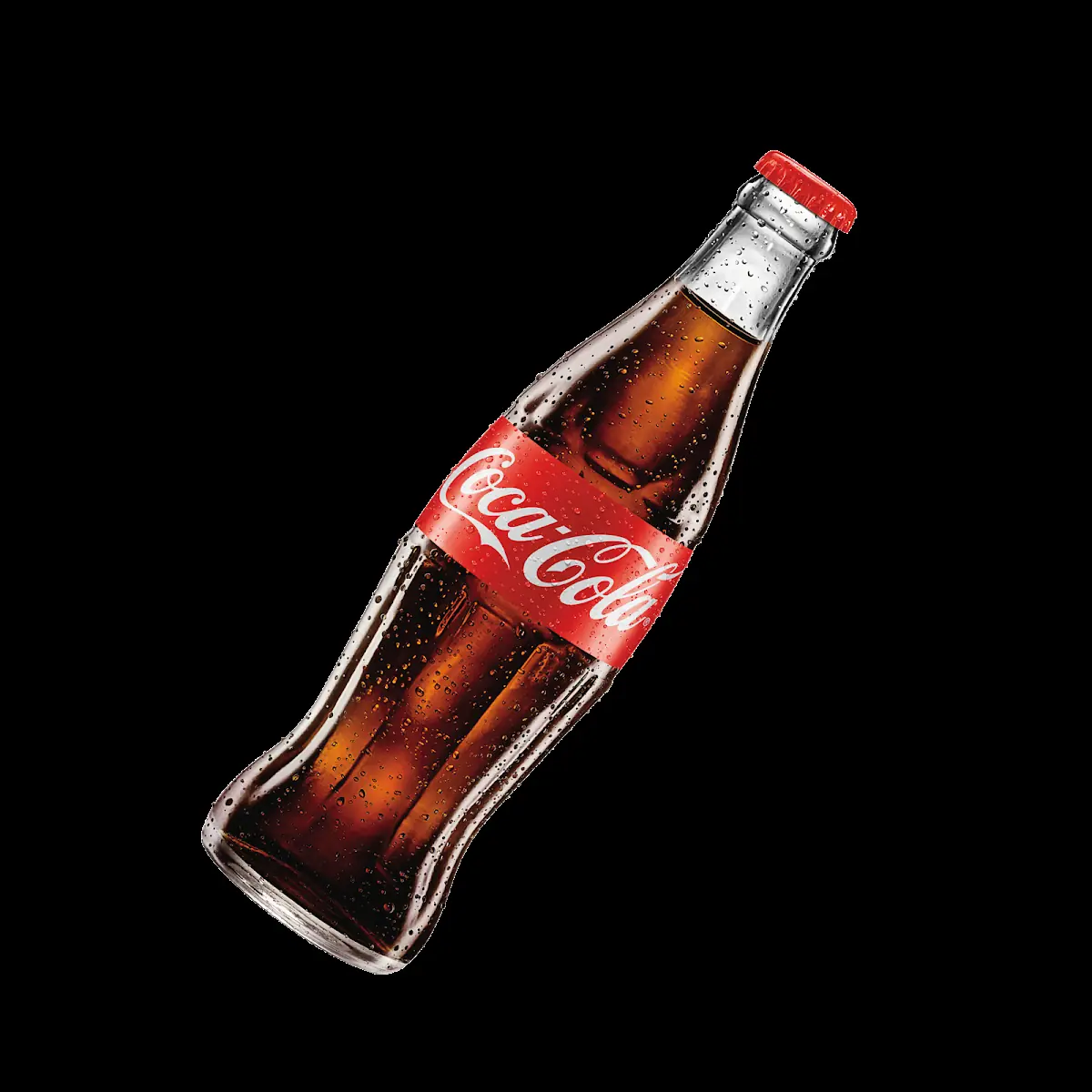 Large Glass Bottle Coke
