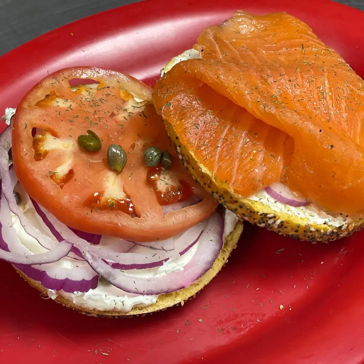 Nova Lox Sandwich
