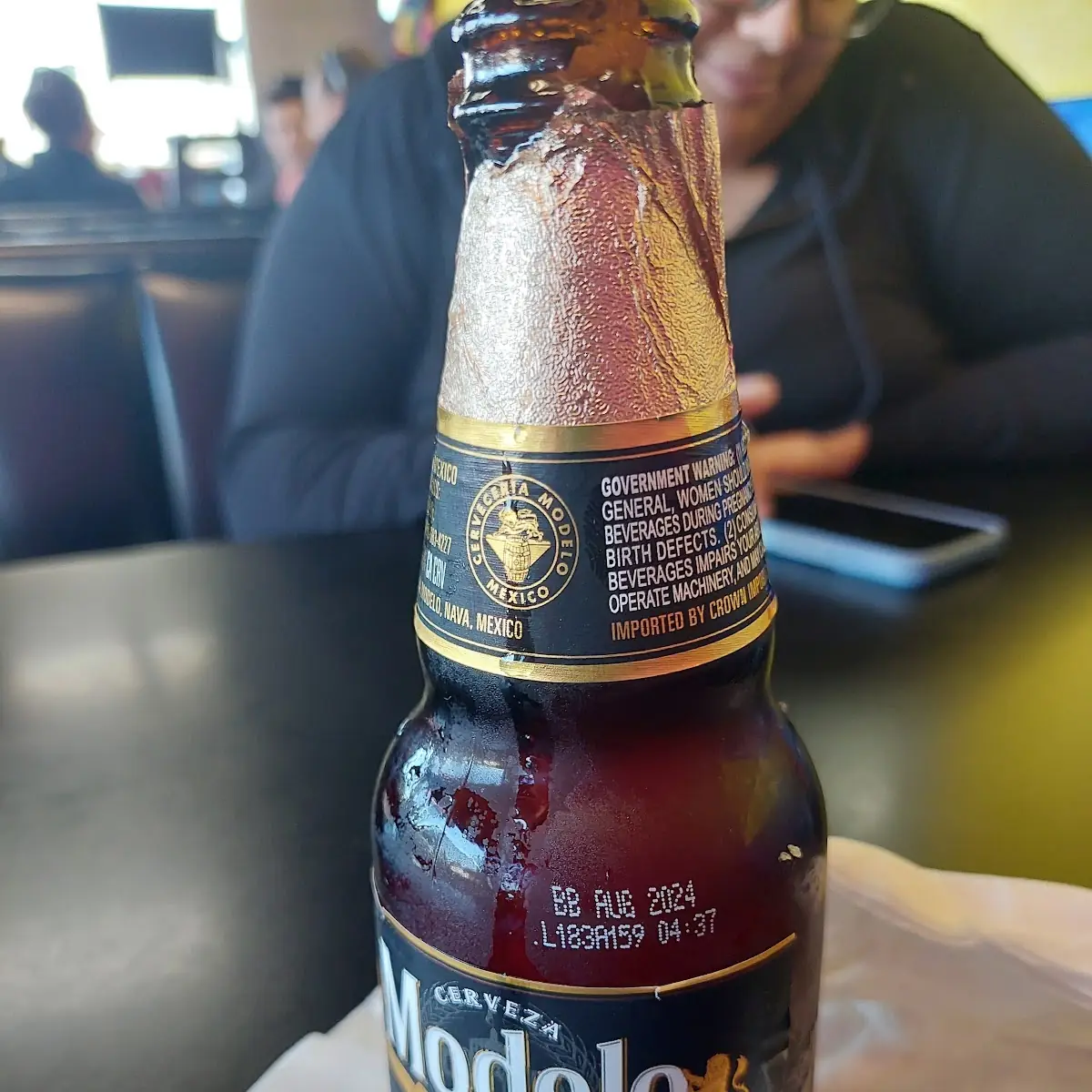 Cerveza Modelo Negra