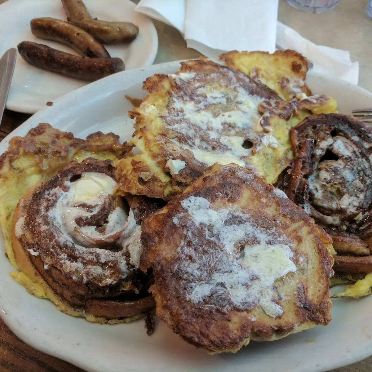 Cinnamon Roll French Toast
