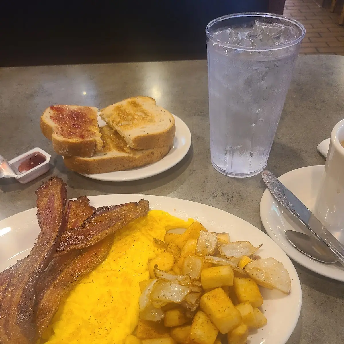 Scrambled Eggs and Bacon
