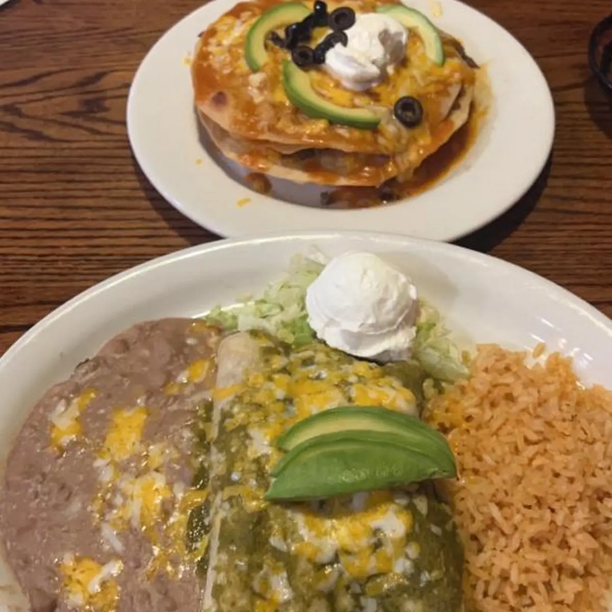 Carne Asada Enchiladas and Mexican Pizza