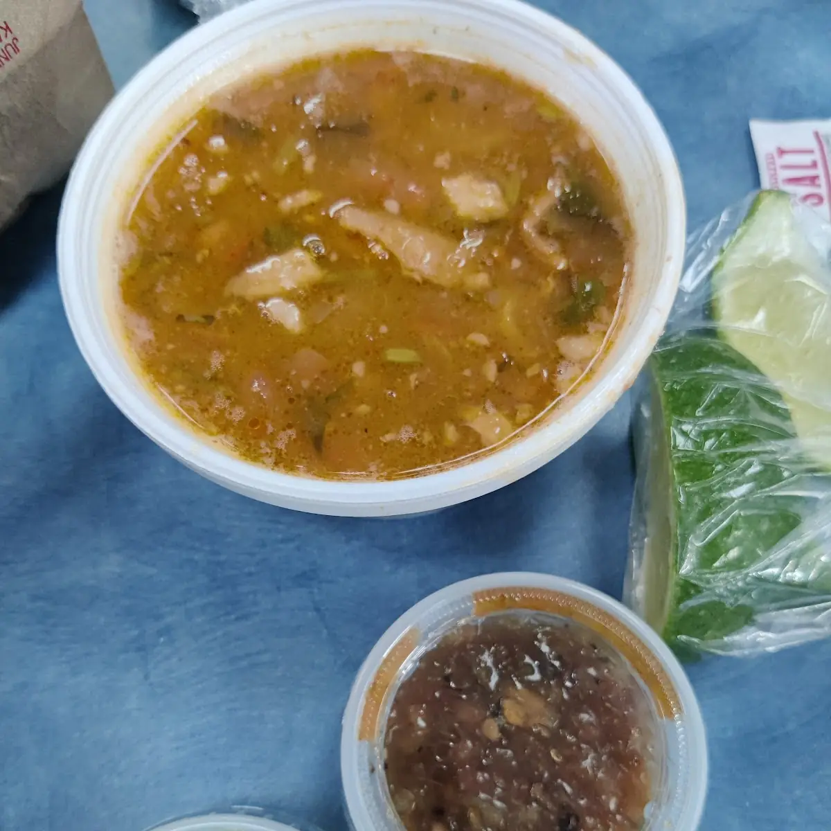 Salsa and Frijoles Charros