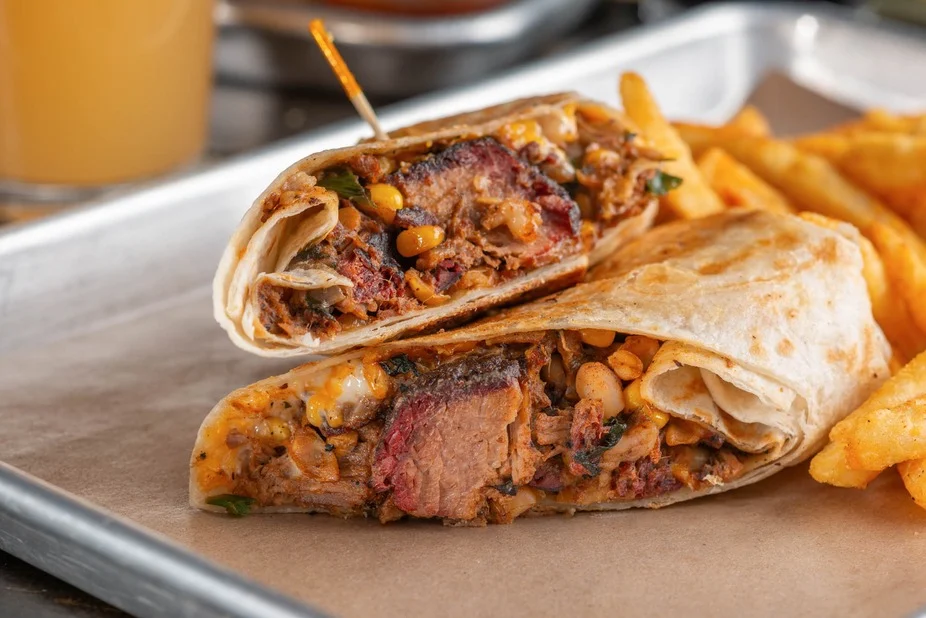 Brisket BBQ Burrito