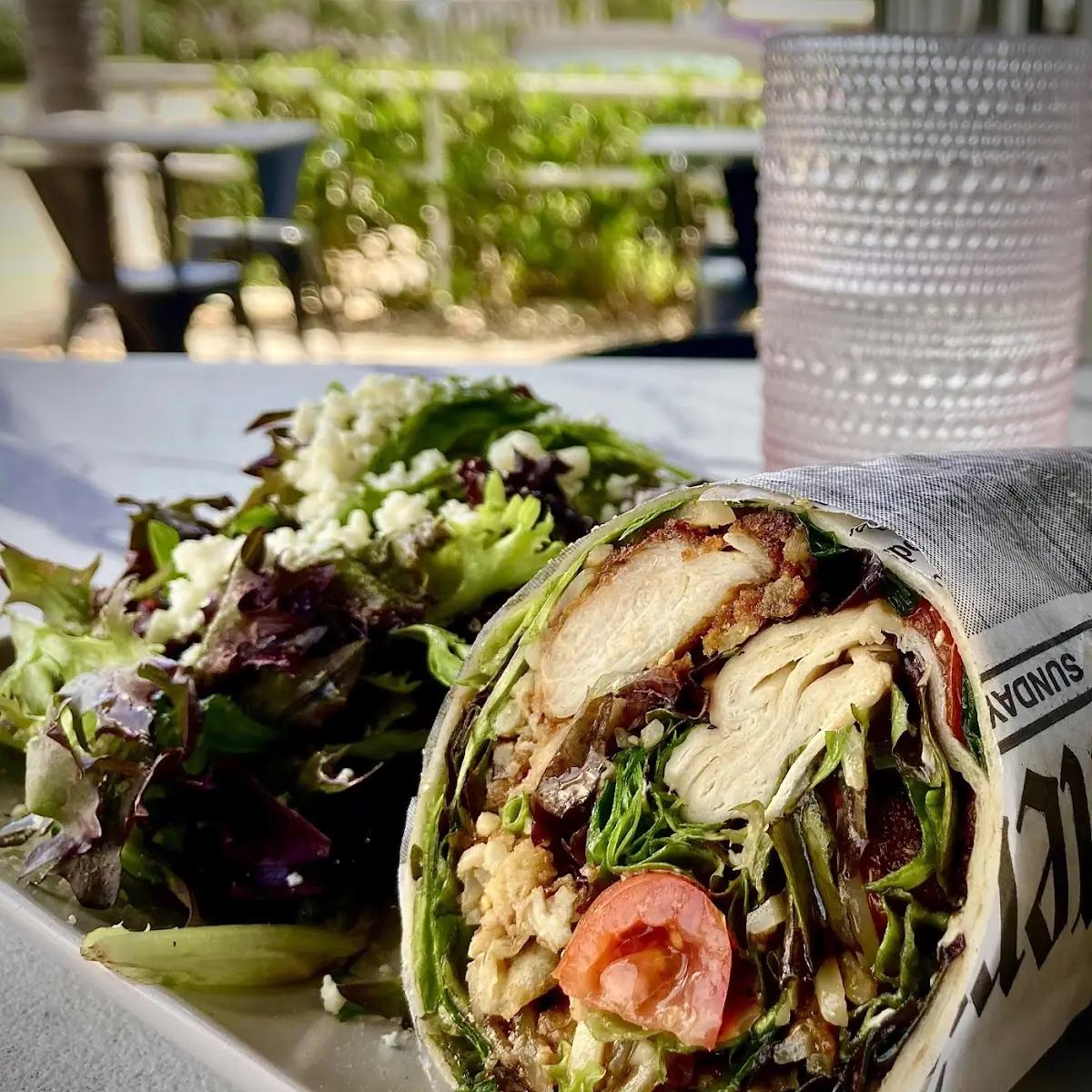 Crispy Chicken Wrap
