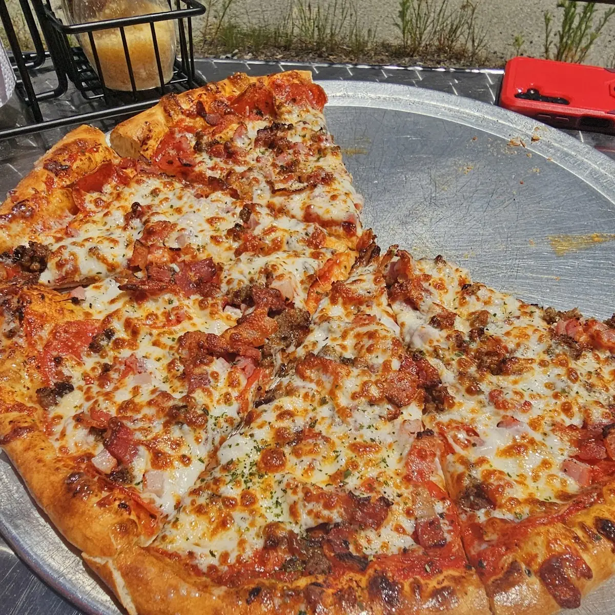 Send the Meat Lovers Pizza