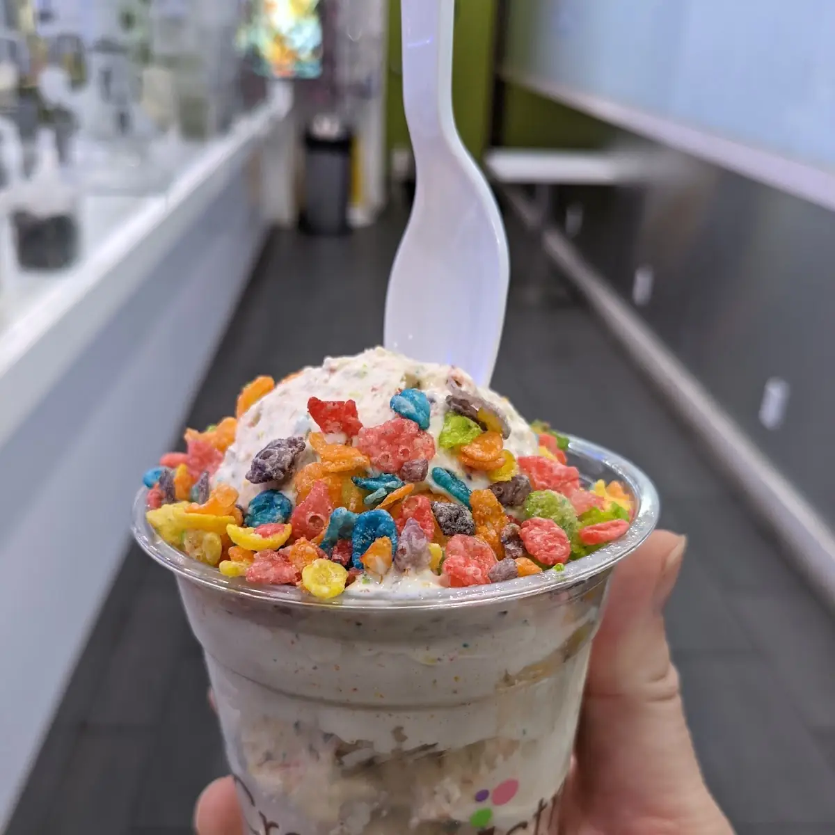 Fruity Pebbles Ice Cream