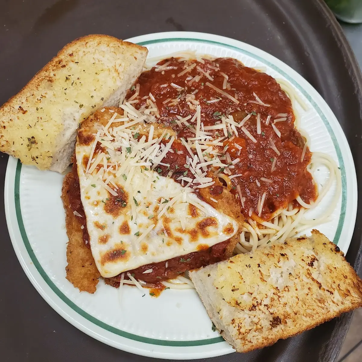 Half Size Chicken Parmesan