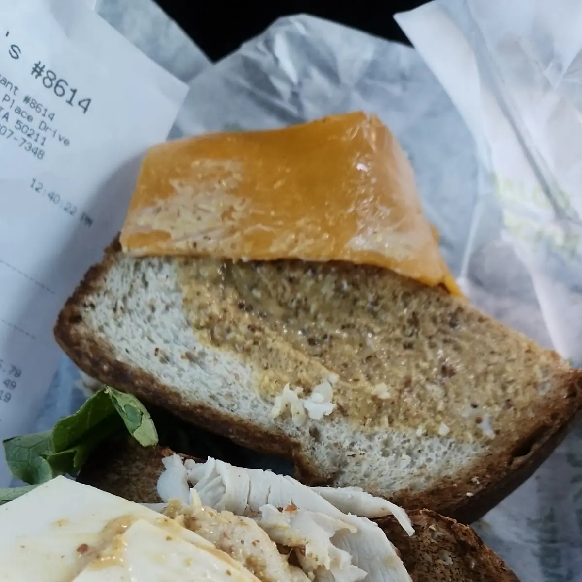 Turkey Bacon Ranch with Swiss