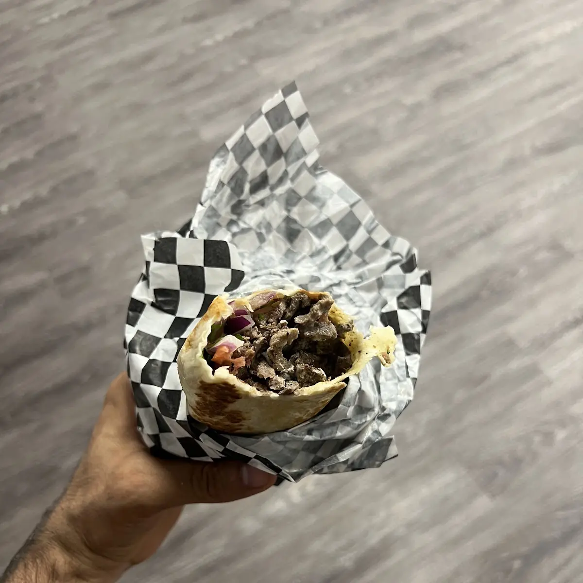 Beef Shawarma Wrap