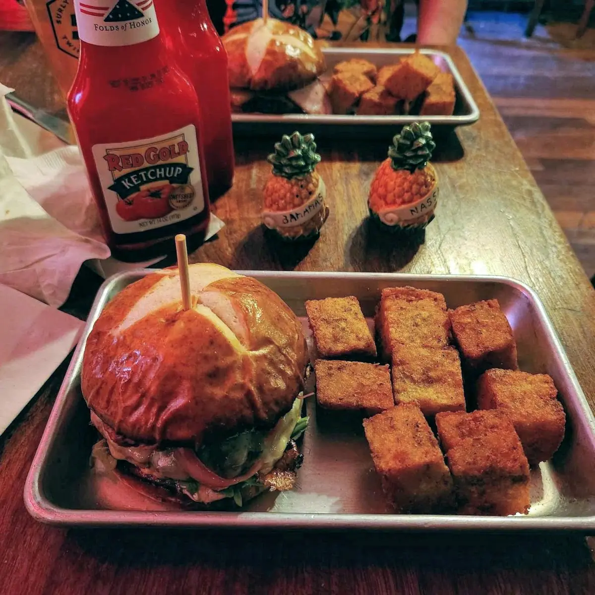 Cheeseburger and Tater Tots