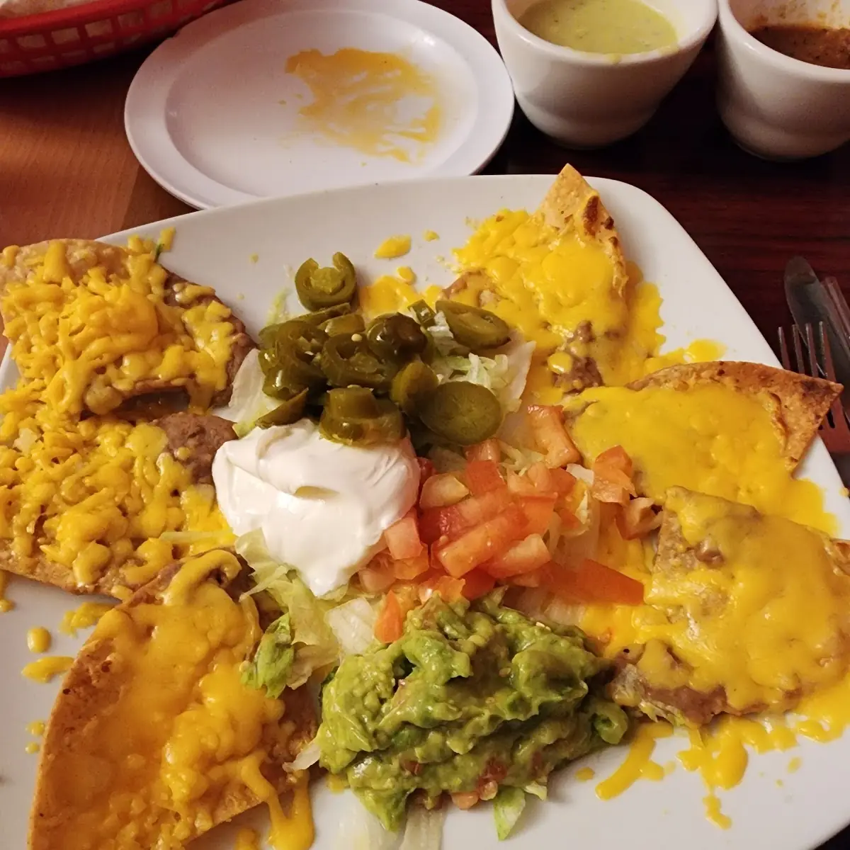 Kids Bean & Cheese Nachos